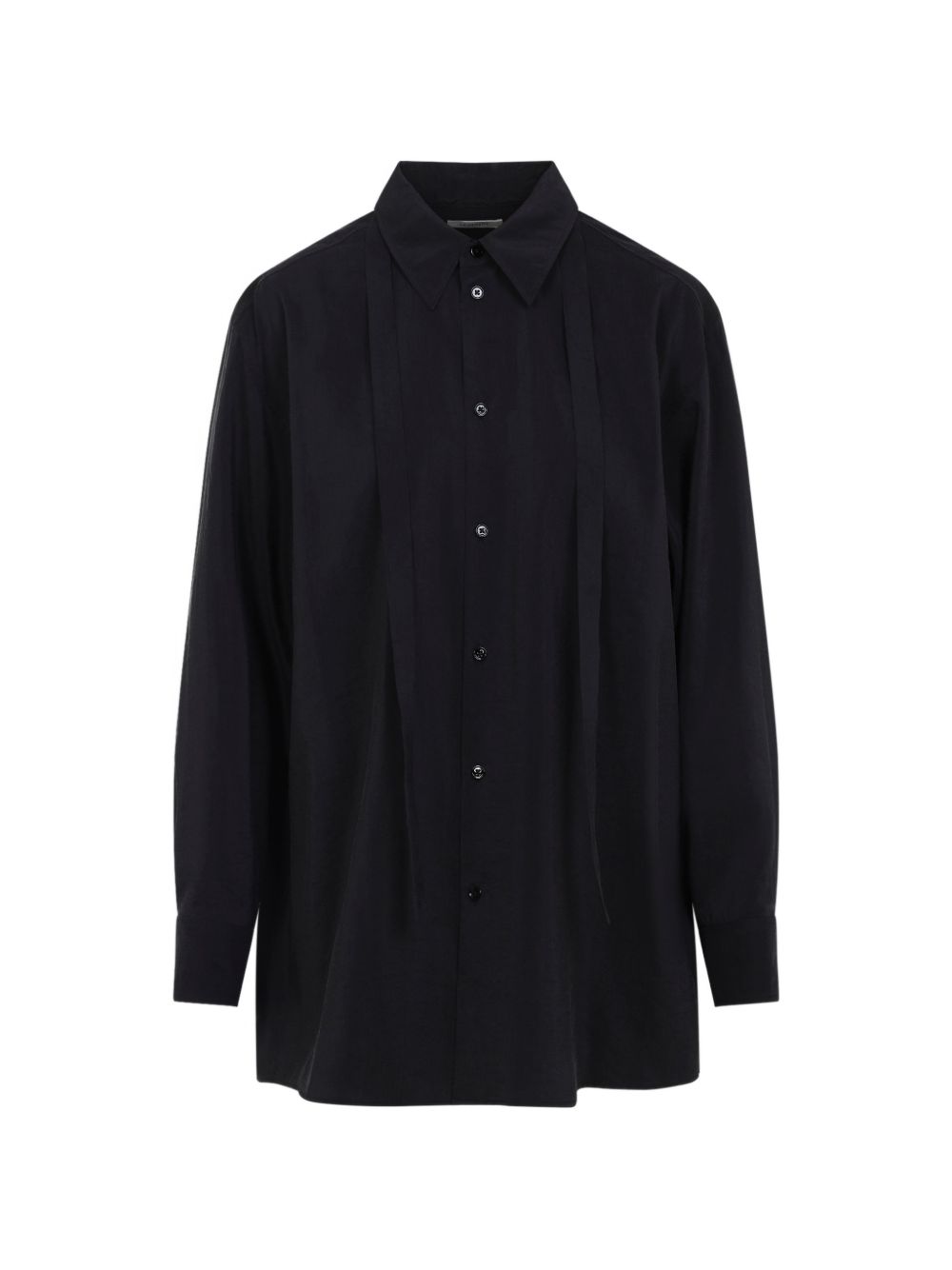 Camicia con nodo in nero Lemaire - donna 