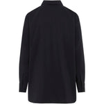 Camicia con nodo in nero Lemaire - donna 