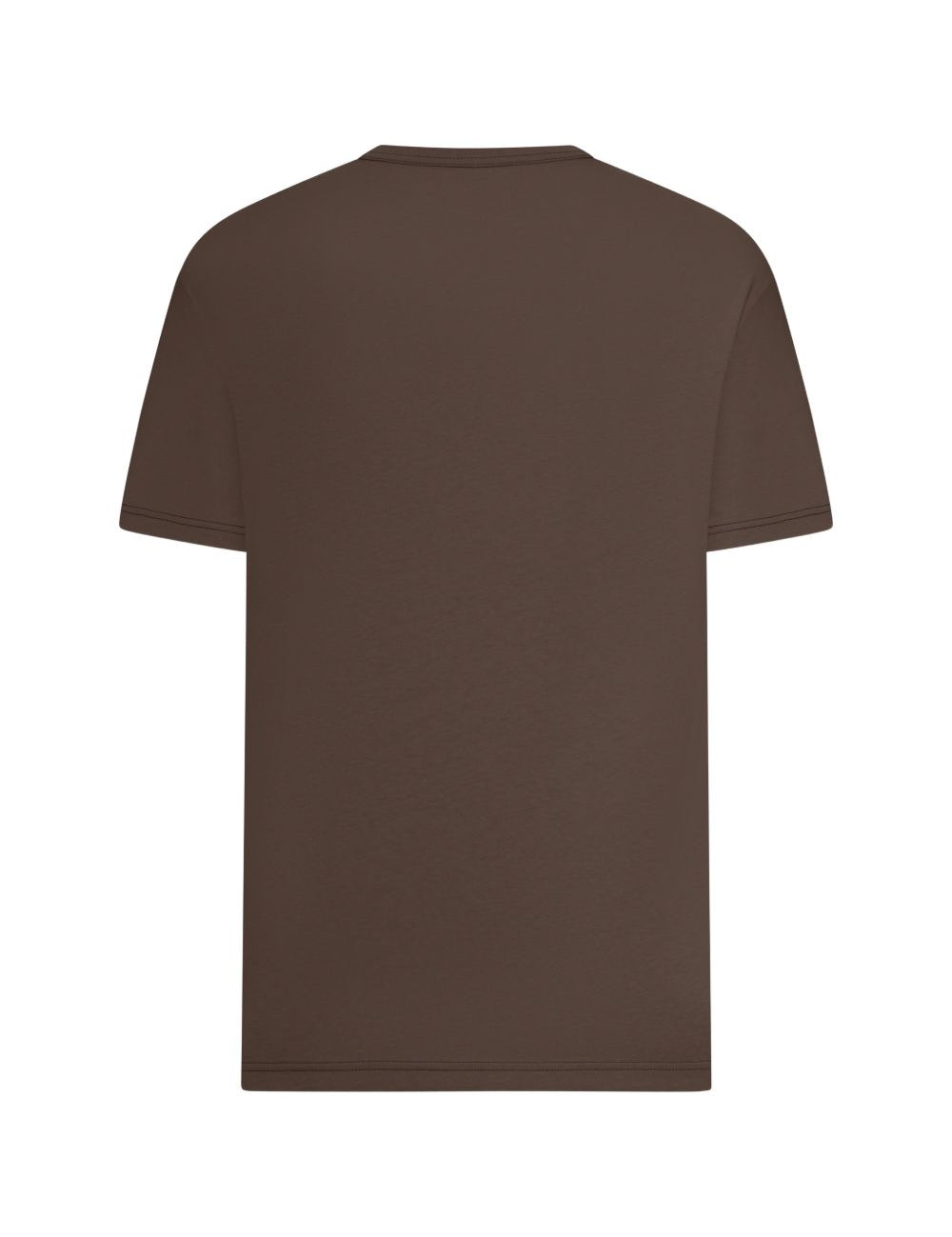 T-shirt a maniche corte in marrone Lemaire - uomo 