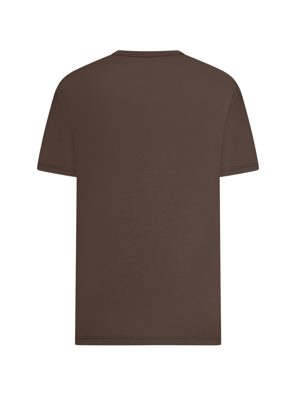 T-shirt a maniche corte in marrone Lemaire - uomo 