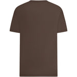 T-shirt a maniche corte in marrone Lemaire - uomo 