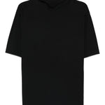 T-shirt con foulard in nero Lemaire - donna 