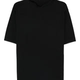 T-shirt con foulard in nero Lemaire - donna 