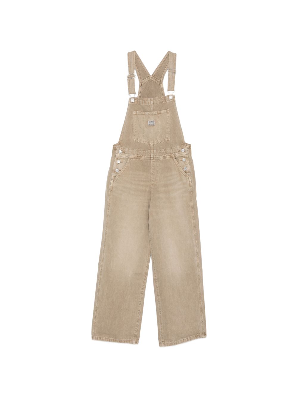 Salopette con tasche laterali in beige Levi's - donna 