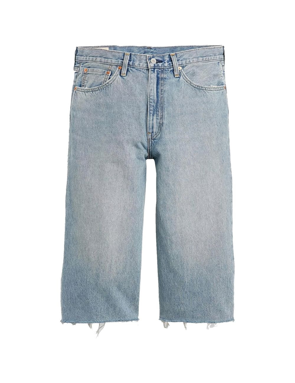 Shorts 478™ Baggy Capri con frange in blu Levi's - uomo 