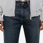 Jeans 501 con bottoni in blu Levi's - uomo 