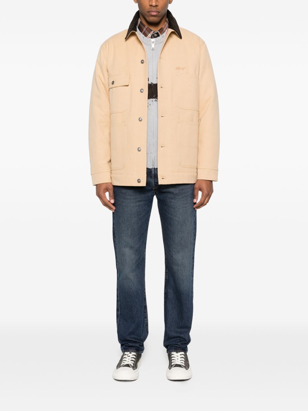 Jeans 501 con bottoni in blu Levi's - uomo 