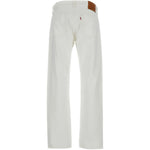 Jeans con bottoni in bianco Levi's - uomo 