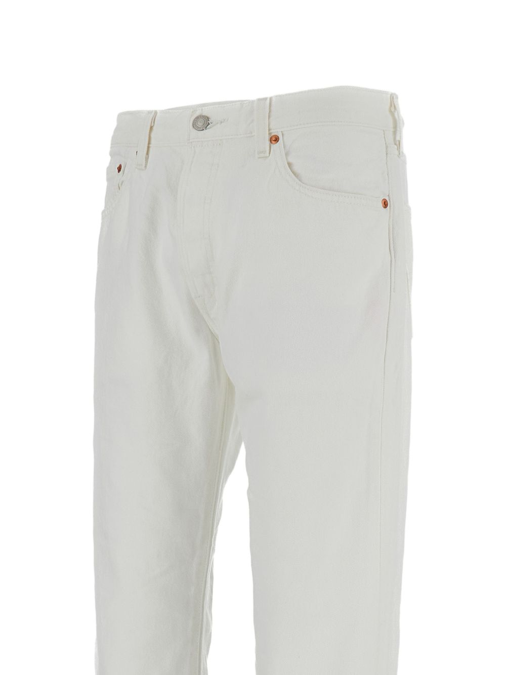Jeans con bottoni in bianco Levi's - uomo 