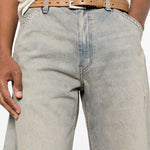 Jeans con toppa con logo in blu Levi's - uomo 