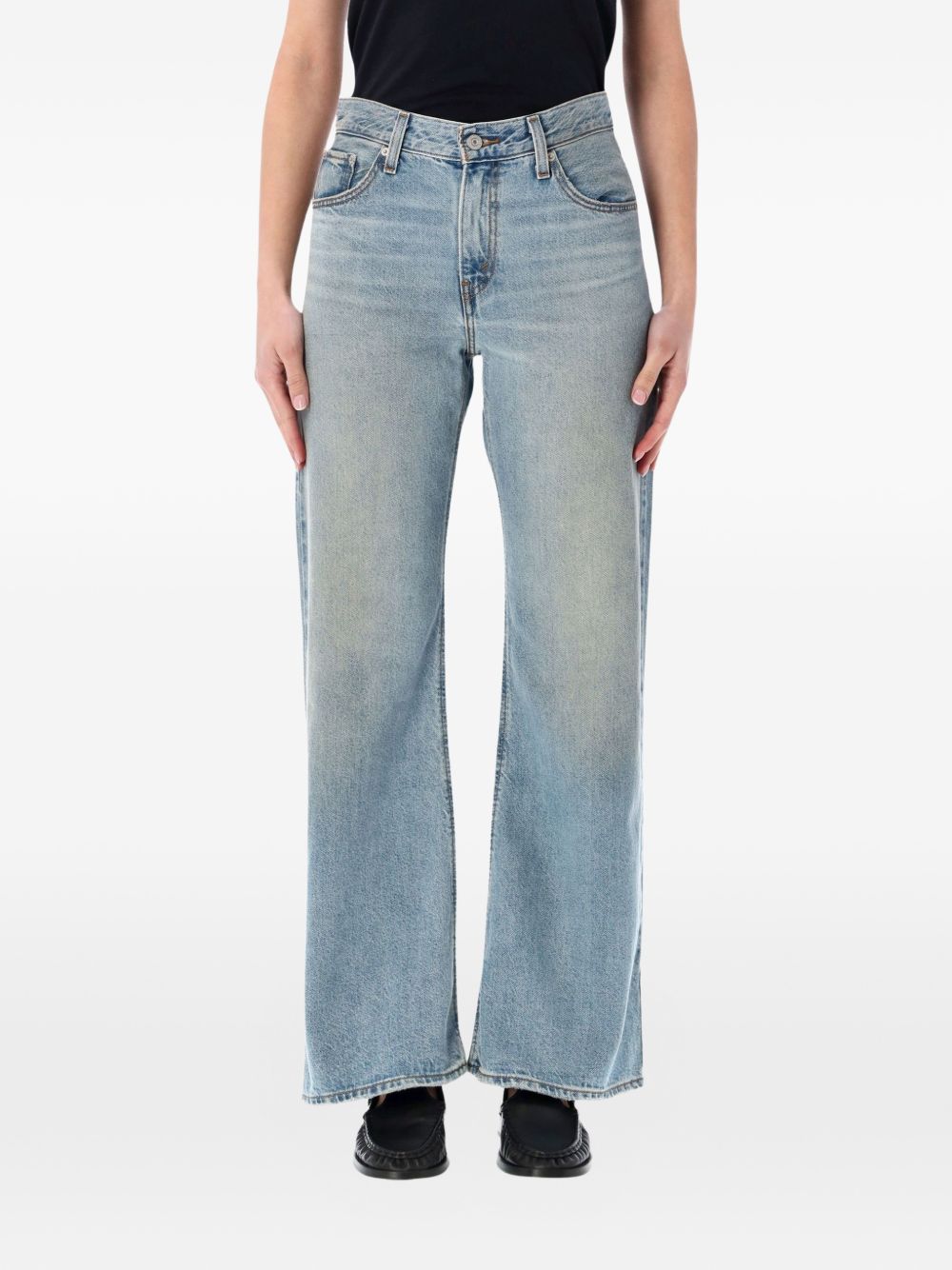 Jeans dritti Loose Boot in blu Levi's - donna 