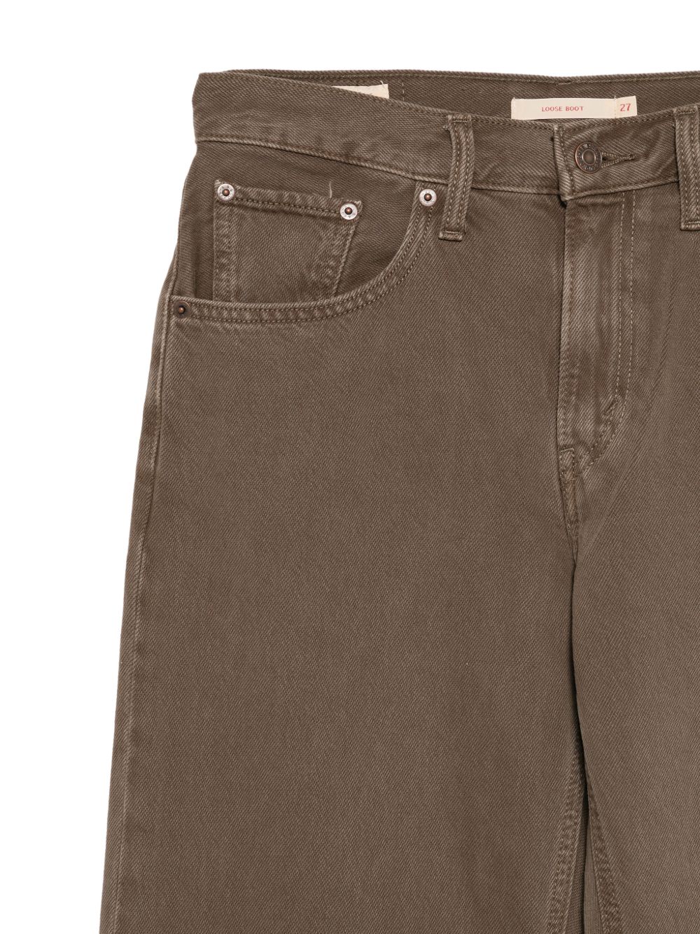 Jeans dritti Loose Boot in marrone Levi's - donna 