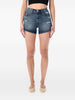 Women's Levi's® blue 501® curve frayed shorts