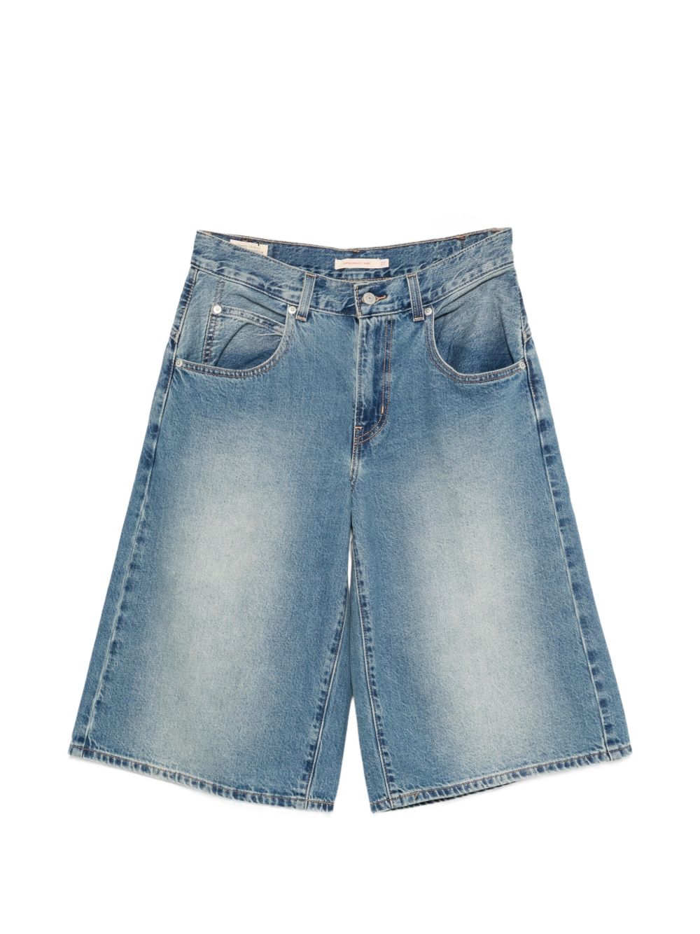 Shorts con cinque tasche in blu Levi's - donna 