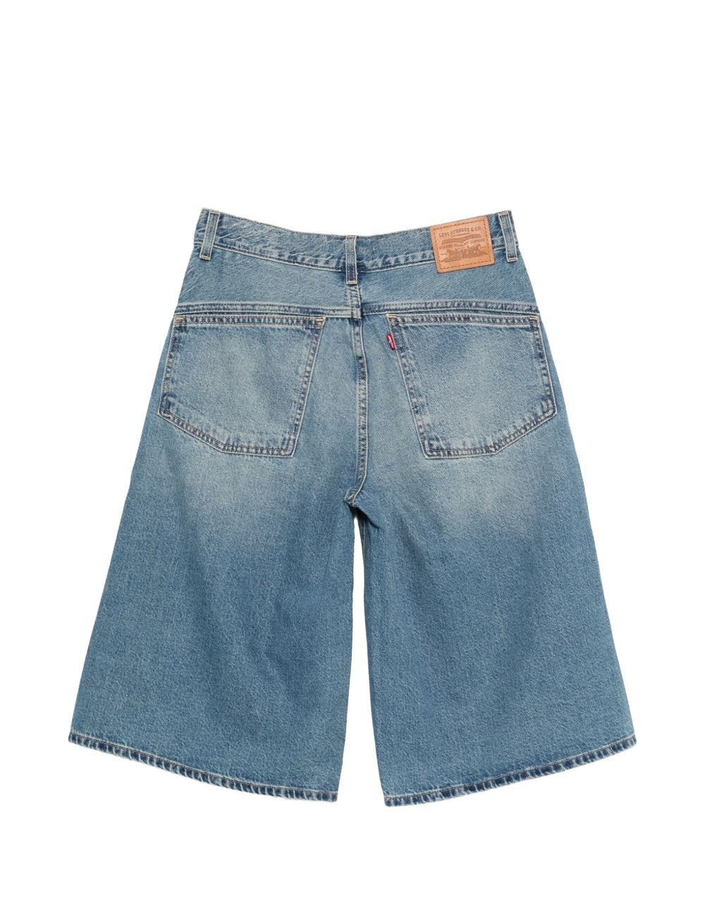 Shorts con cinque tasche in blu Levi's - donna 