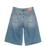 Shorts con cinque tasche in blu Levi's - donna 
