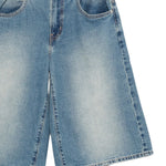 Shorts con cinque tasche in blu Levi's - donna 