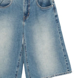 Shorts con cinque tasche in blu Levi's - donna 