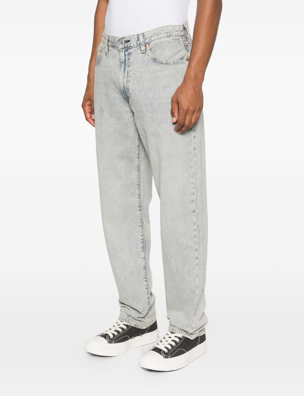 Jeans 568™ con cinque tasche in beige e blu Levi's - uomo 