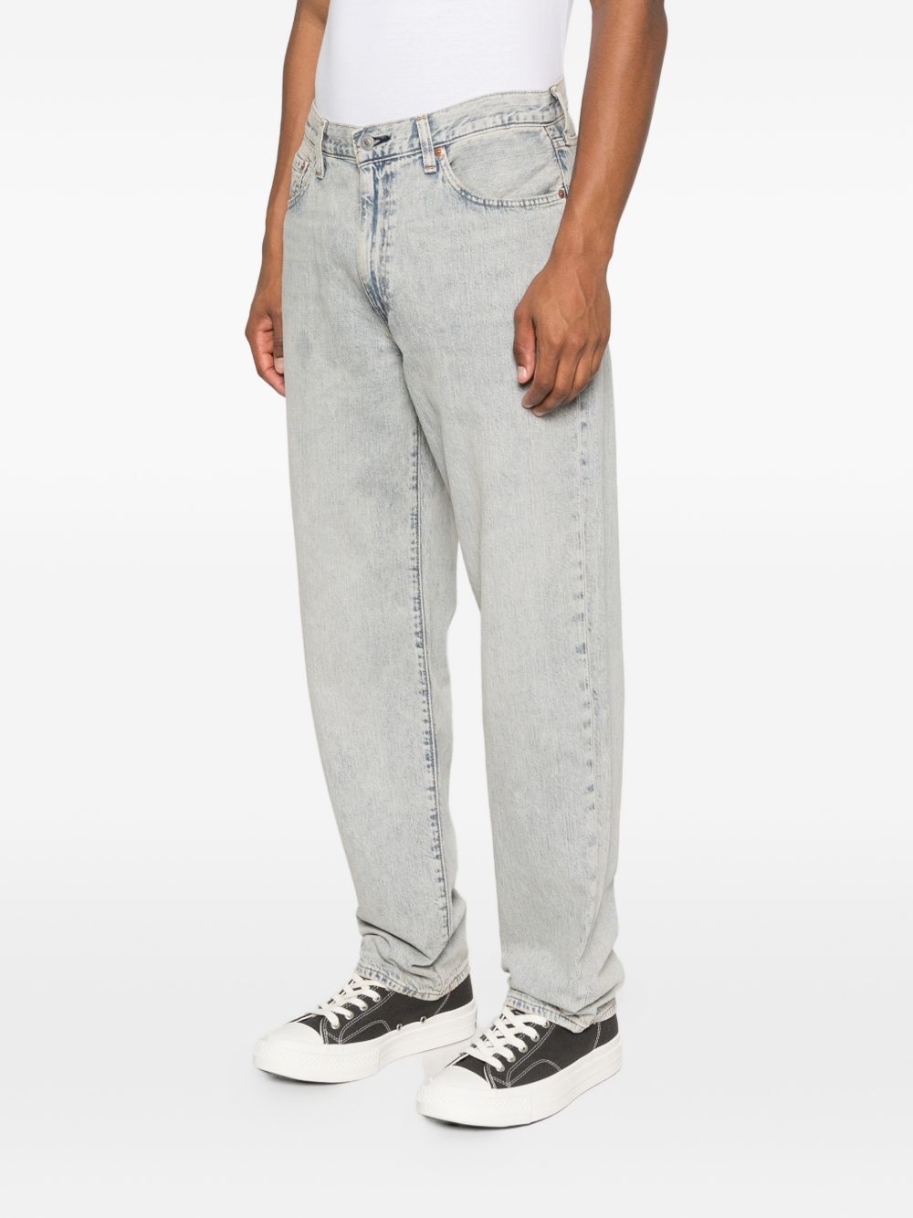 Jeans 568™ con cinque tasche in beige e blu Levi's - uomo 