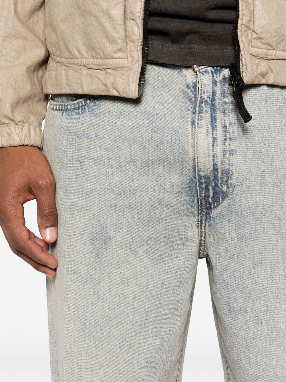 Jeans 568™ con cinque tasche in beige e blu Levi's - uomo 