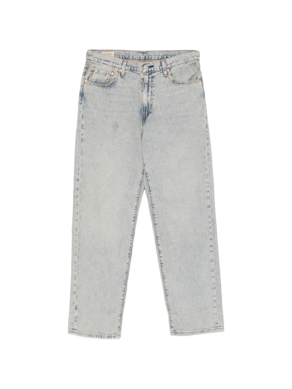Jeans 568™ con cinque tasche in beige e blu Levi's - uomo 