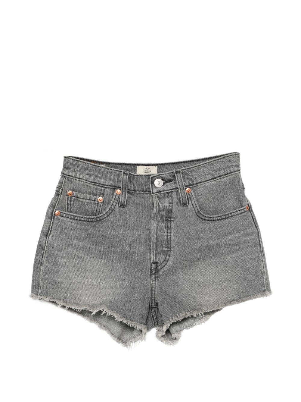 Pantaloncini sfilacciati in grigio Levi's - donna 