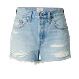 Shorts in denim 501 in celeste Levi's - donna 