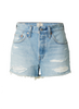 Levi's Women's 501 Light Blue Denim Shorts