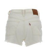 Shorts con frange 501 in bianco Levi's - donna 