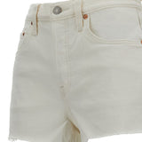 Shorts con frange 501 in bianco Levi's - donna 