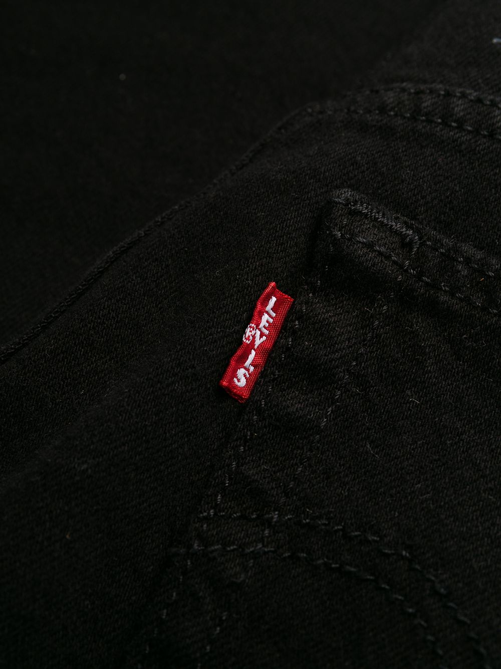 Jeans dritti in nero Levi's - donna 