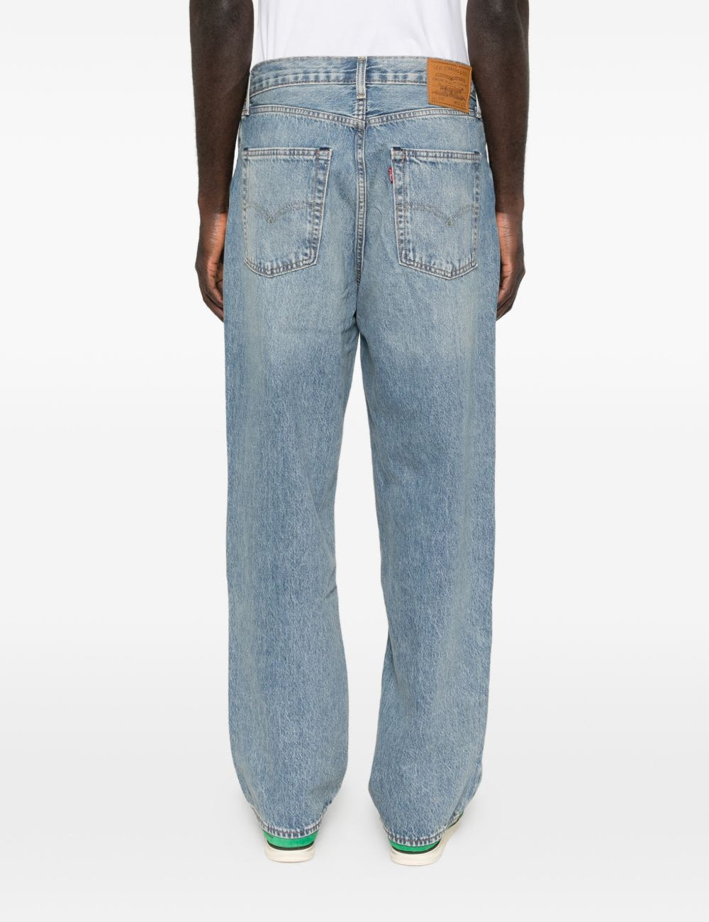 Jeans 578 Baggy con effetto vissuto in blu Levi's - uomo 