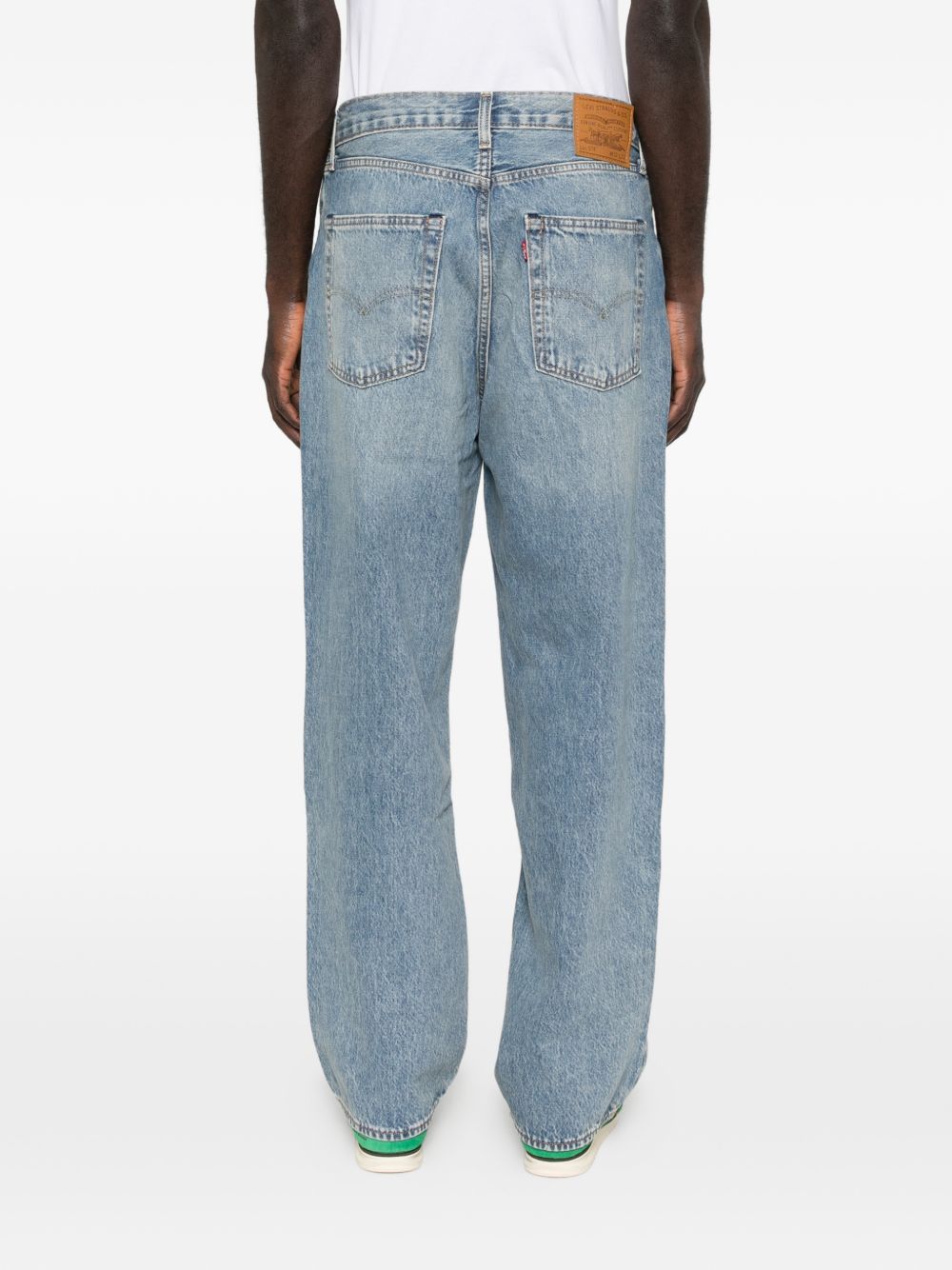 Jeans 578 Baggy con effetto vissuto in blu Levi's - uomo 