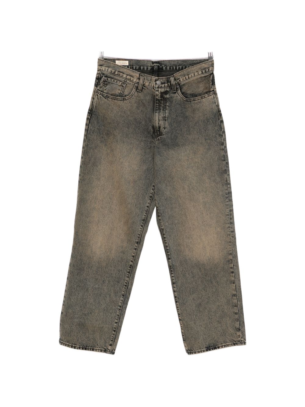 578 jeans larghi scoloriti in beige e grigio Levi's - uomo 