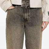 578 jeans larghi scoloriti in beige e grigio Levi's - uomo 