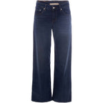 Jeans svasati in blu Levi's - donna 