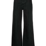 Jeans a gamba ampia in nero Levi's - donna 