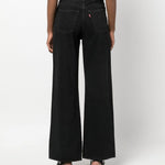 Jeans a gamba ampia in nero Levi's - donna 