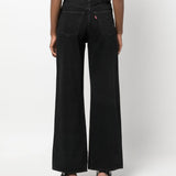 Jeans a gamba ampia in nero Levi's - donna 