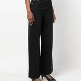 Jeans a gamba ampia in nero Levi's - donna 