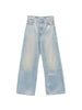 Women's Levi's Blue Ribcage Wide Leg Jeans