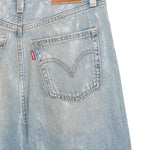 Jeans a gamba larga con costine torace in blu Levi's - donna 