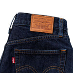 Shorts in denim baggy blu 