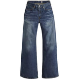 Jeans Carve in blu Levi's blue tab - donna 