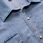 Giacca Sawtooth in blu Levi's blue tab - uomo 