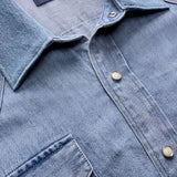 Giacca Sawtooth in blu Levi's blue tab - uomo 