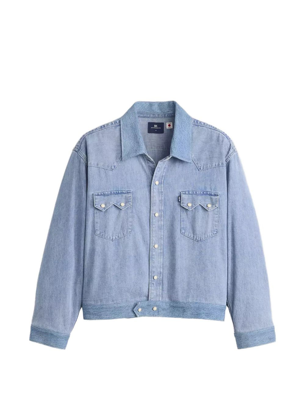 Giacca Sawtooth in blu Levi's blue tab - uomo 