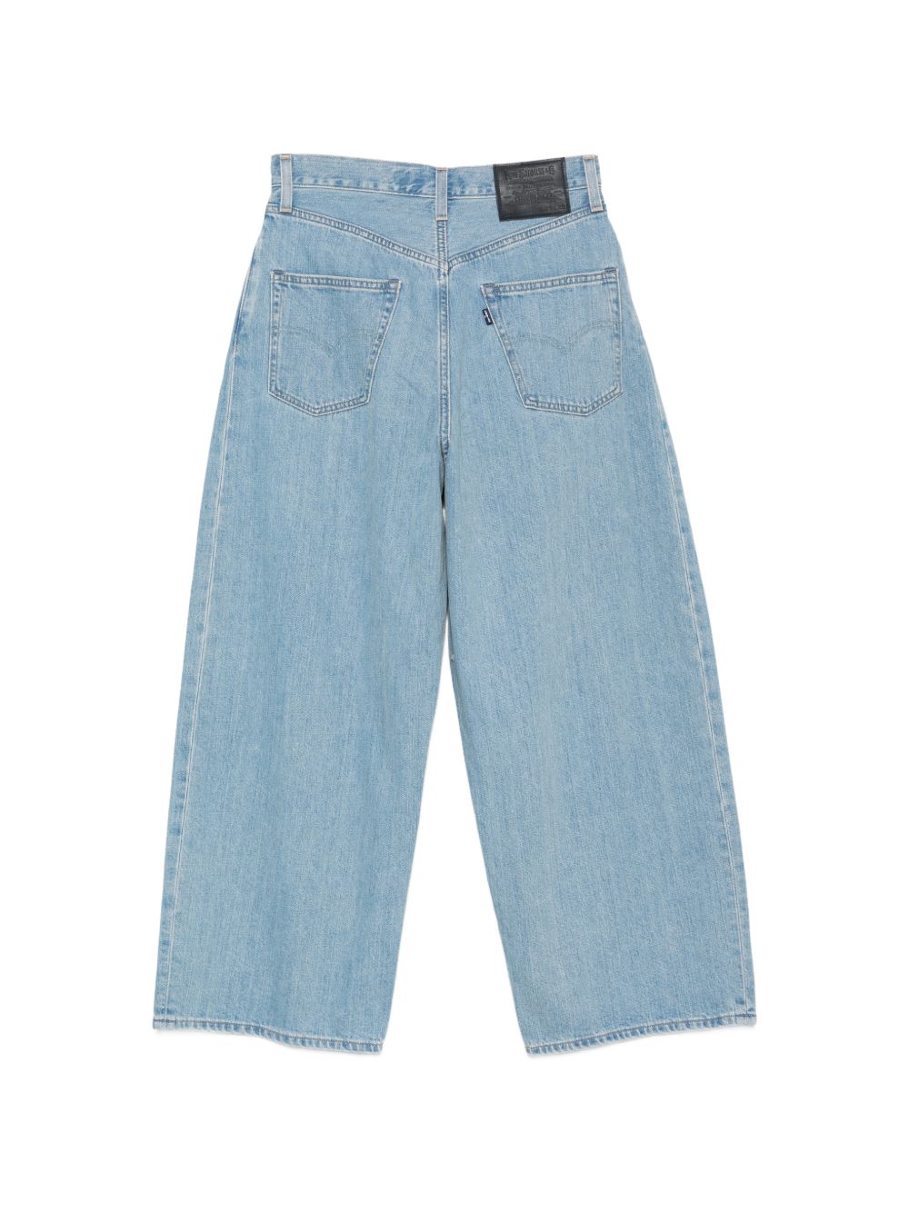 Jean crop a gamba ampia in celeste Levi's blue tab - donna 