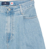Jean crop a gamba ampia in celeste Levi's blue tab - donna 